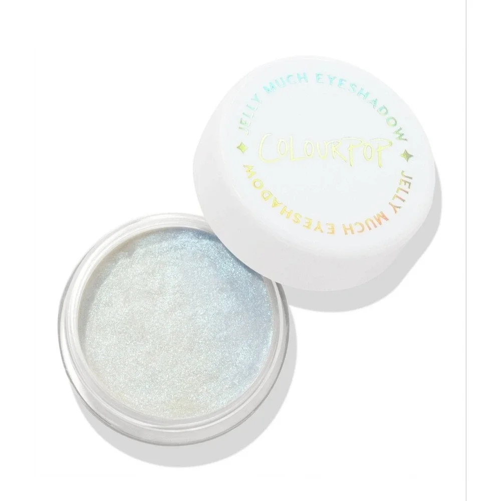 COLOURPOP Jelly Much Gel Vegan Eyeshadow Super Cool Metallic White